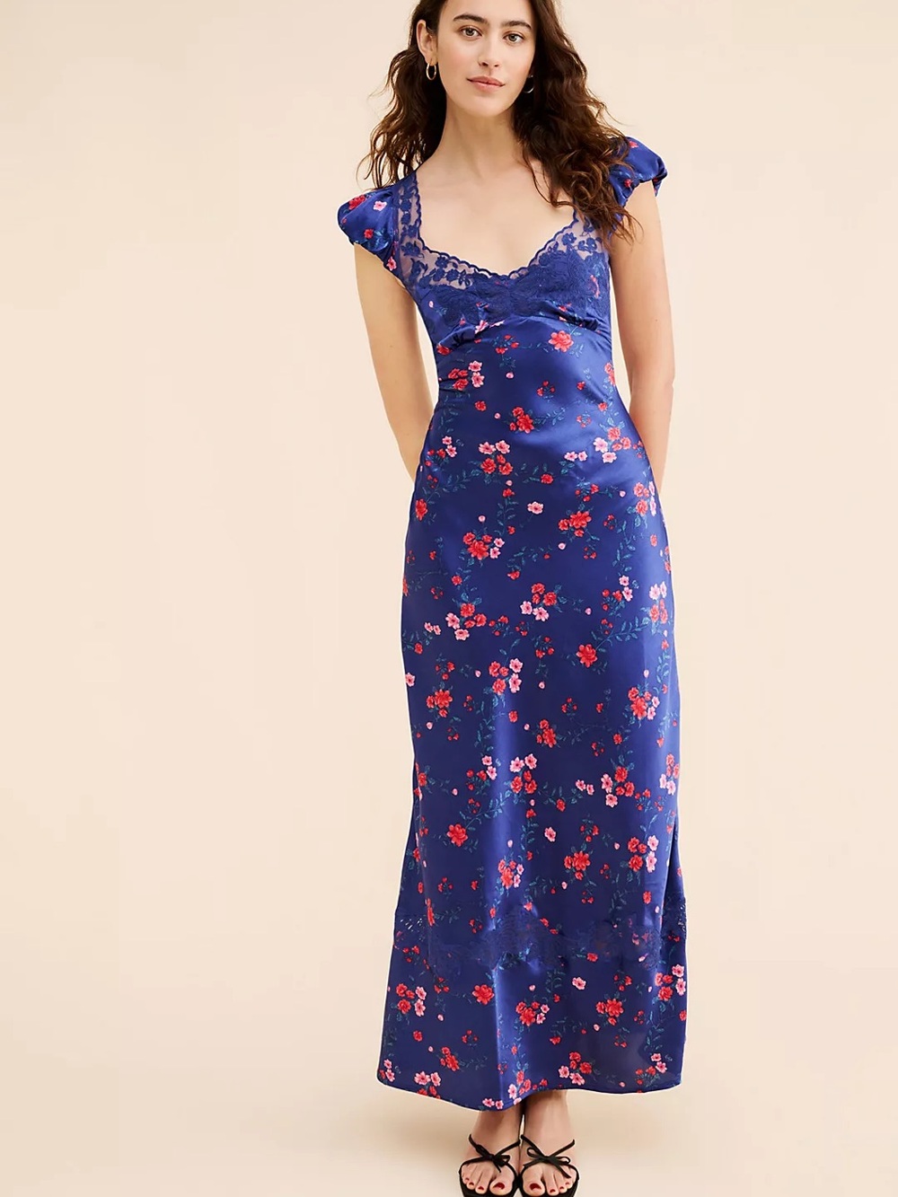 Free People Butterfly Babe Maxi Dress